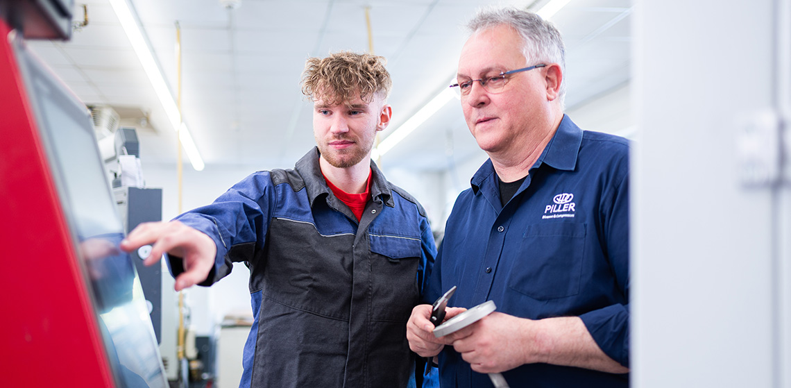 Ausbildung zum Industriemechaniker (m/w/d) bei PILLER